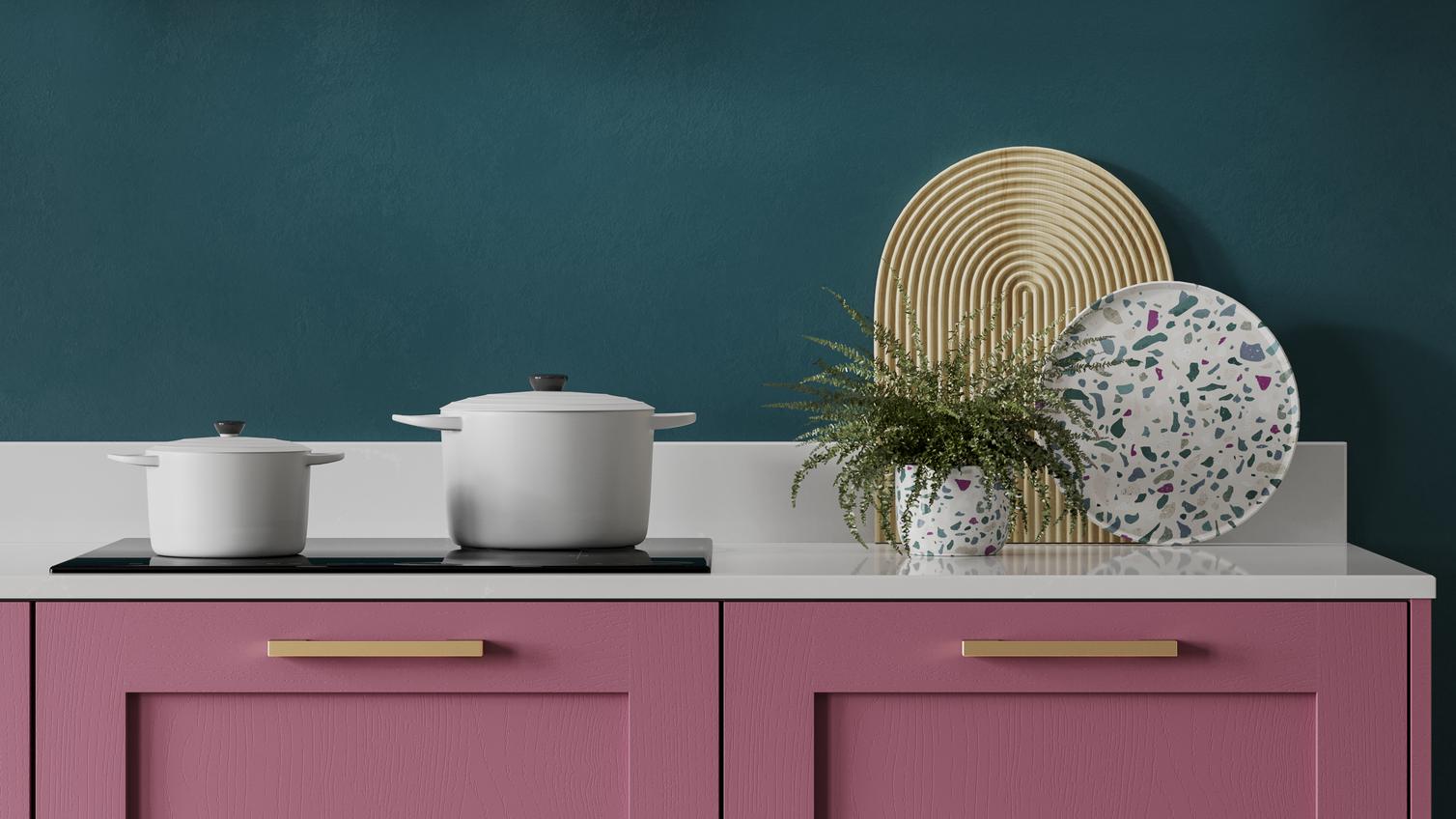Rangwali Pink Kitchen Cameo