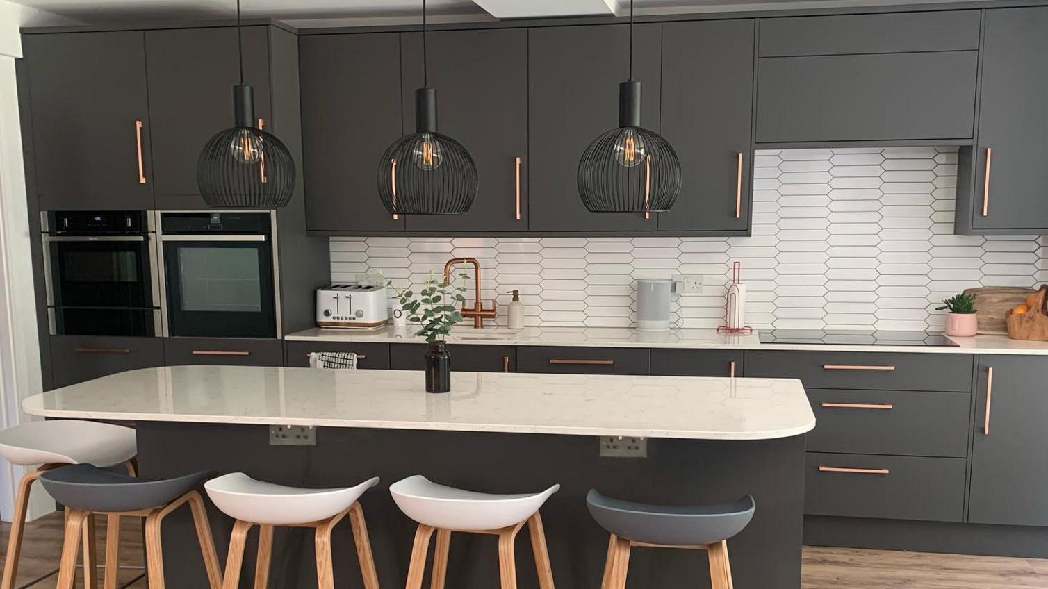 slab kitchen makeover
