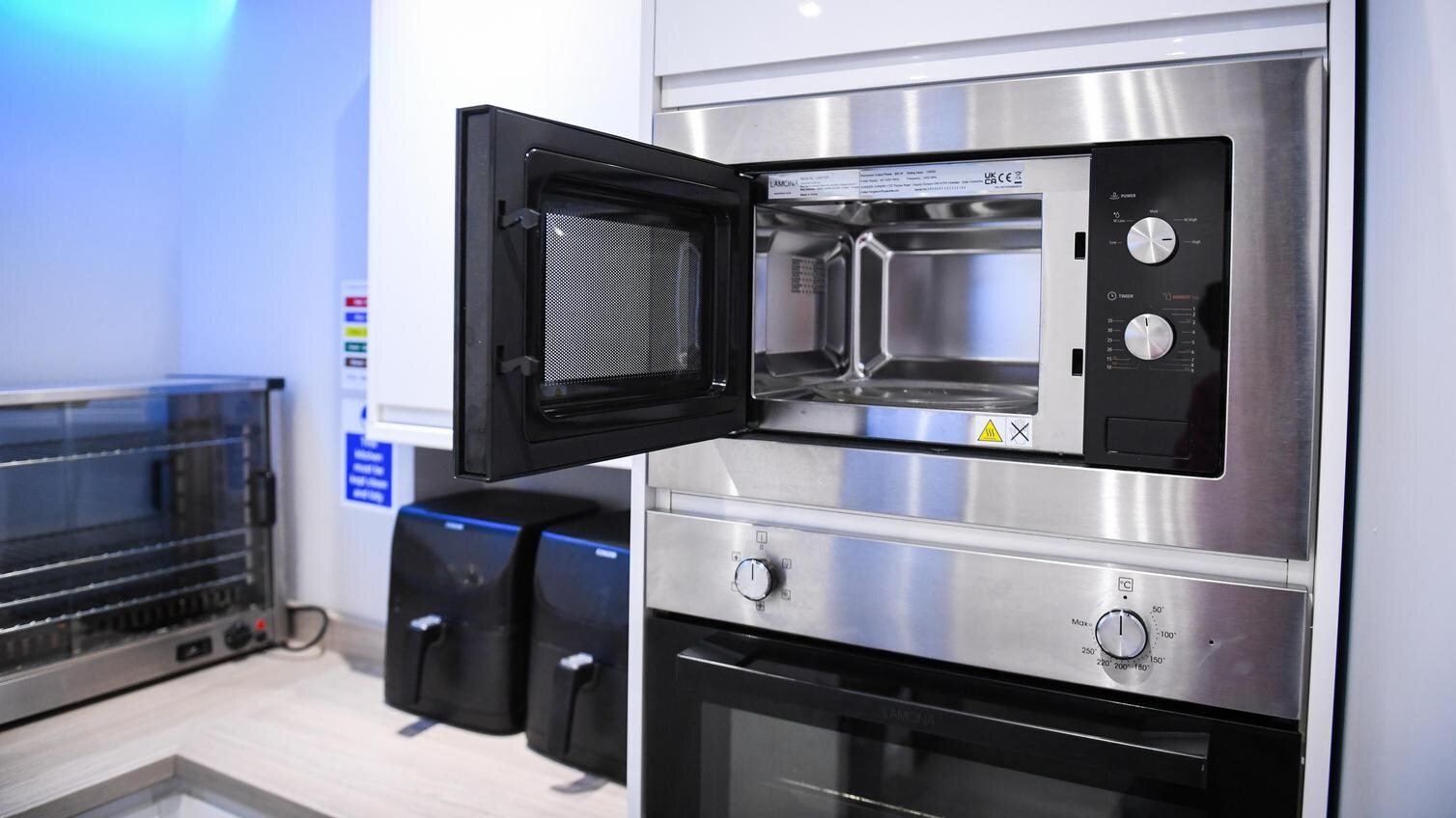 Cooking facilities at Litchfield's clubhouse