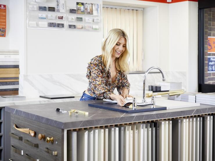 Mollie King depot visit 39