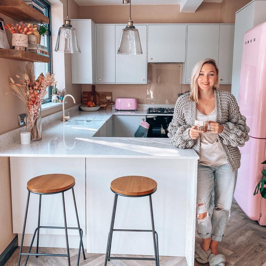 Beth in kitchen 4