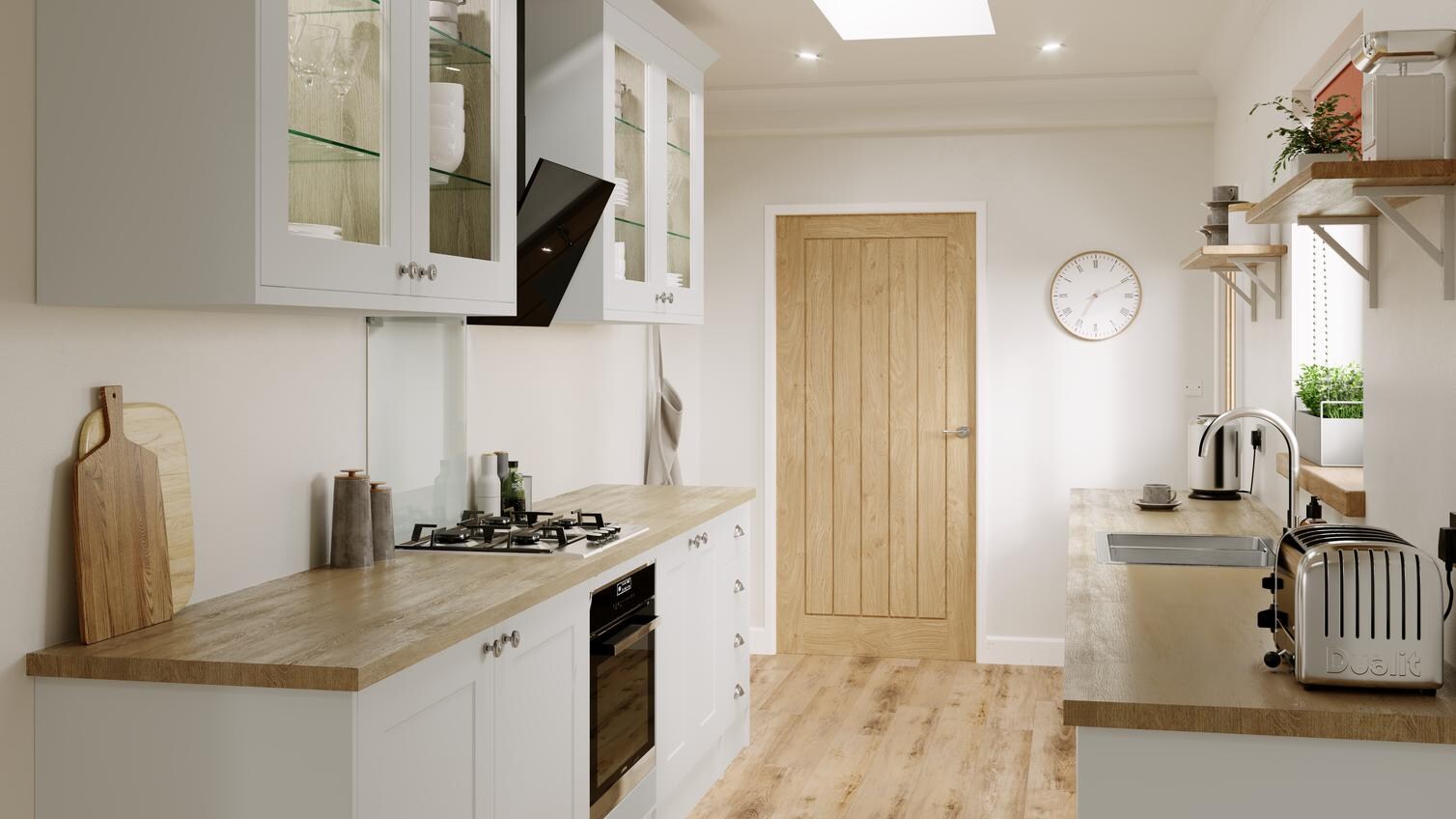 Chelford White EKES Galley Main Set Shot.