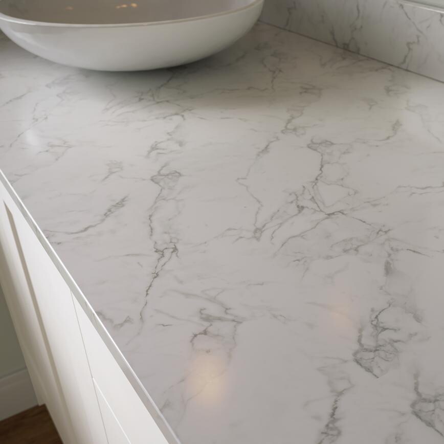 chelford white bathroom worktop