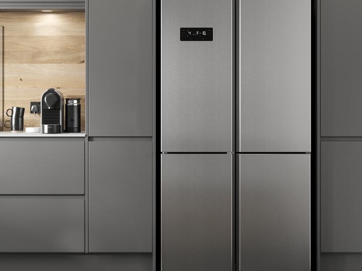 Beko 90cm 4-door American Fridge Freezer