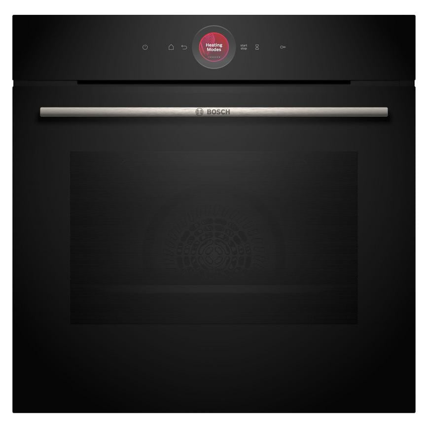 Bosch Black Single Electric Oven Series 8 Front