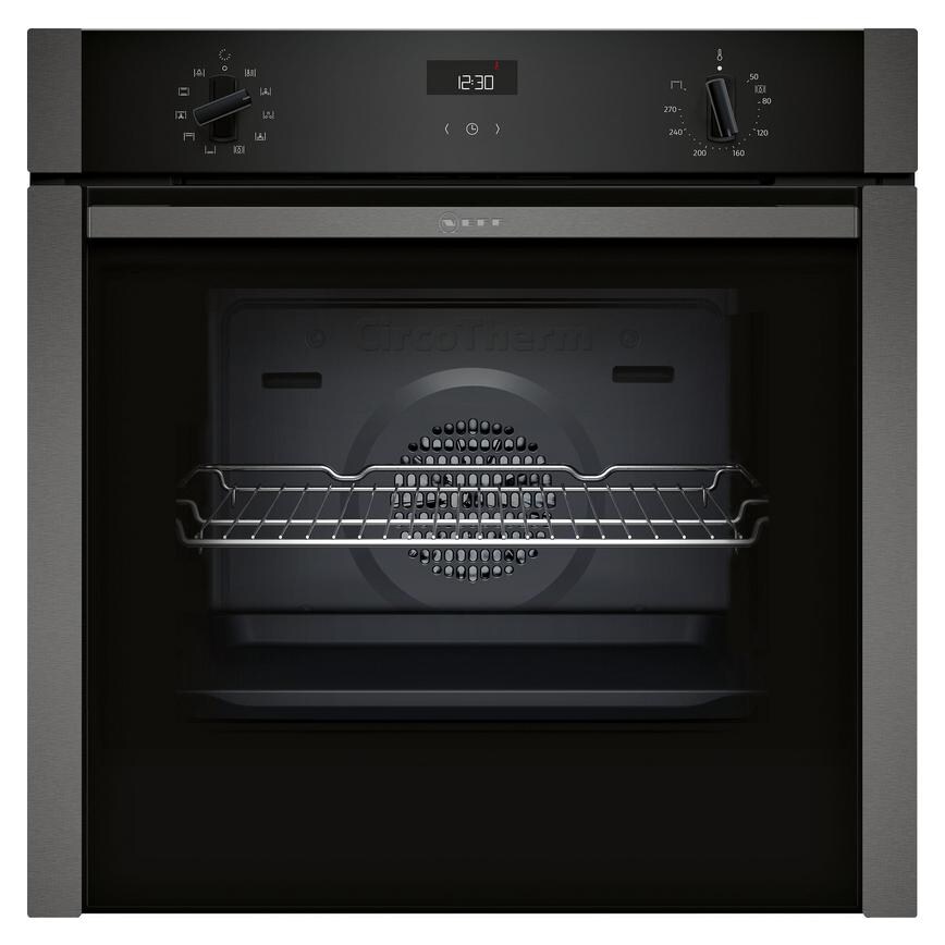 Neff Graphite Slideand Hide M/F Oven