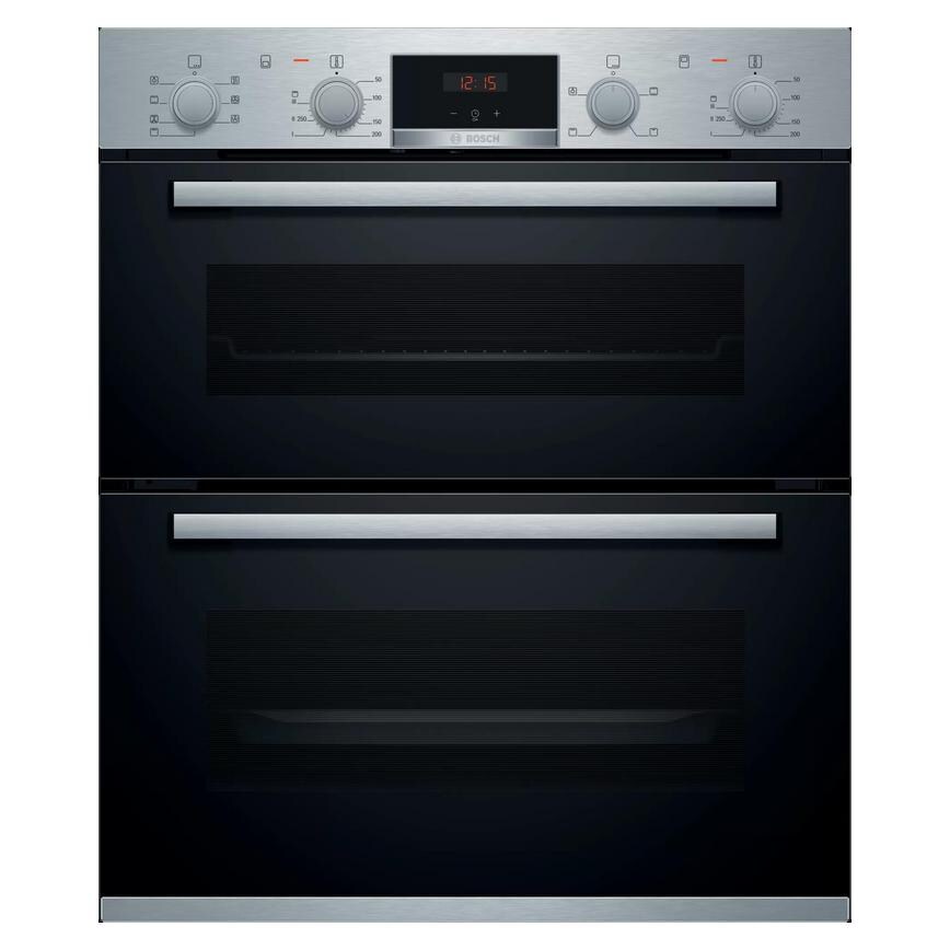 Bosch Series 4 NBS533BS0B Built Under Stainless Steel Double Multifunction Oven