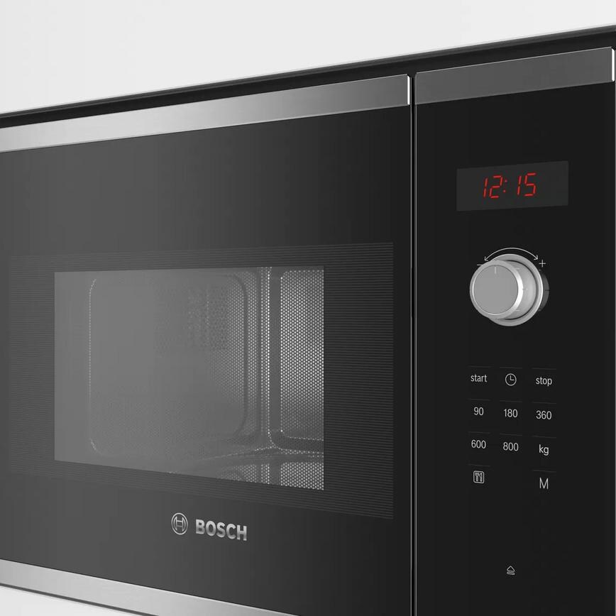 Bosch Serie 4 BFL523MS0B Built In 38cm Black Microwave