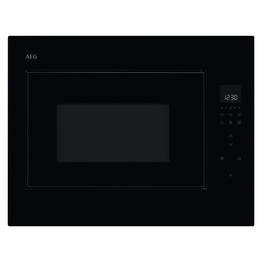 AEG Series 6000 OB6GM261UB Built In 45cm Black Microwave With Grill