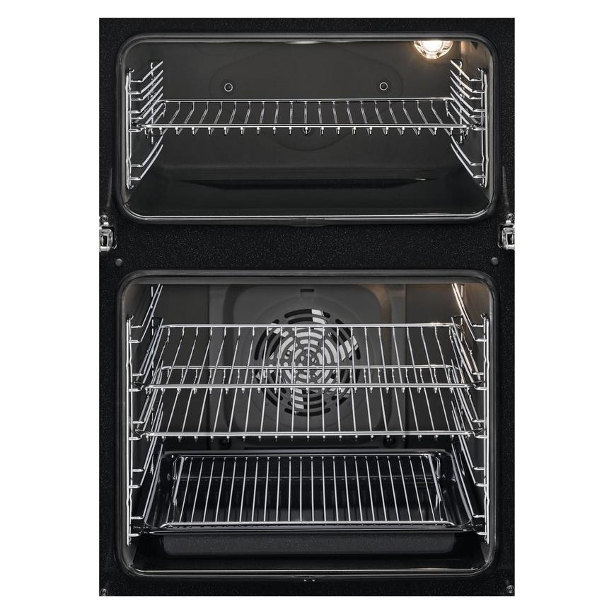AEG DCB331010M Stainless Steel Built In Double Multifunction Oven Open