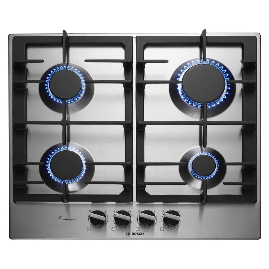 Bosch Stainless Steel 4 Burner Gas Hob