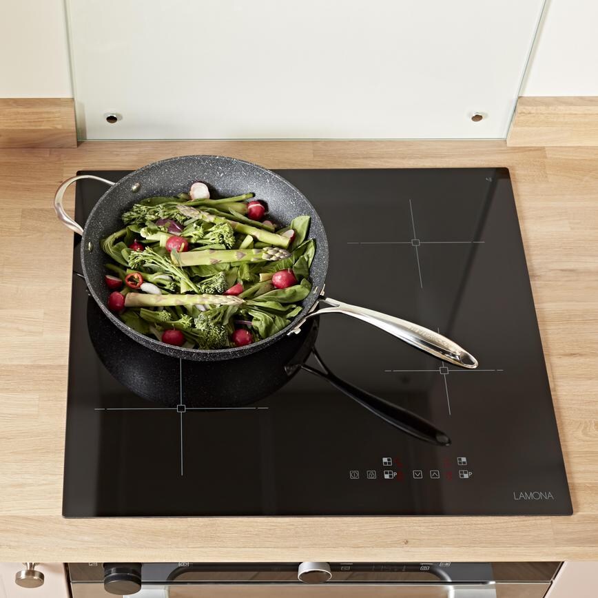 Lamona Electric Ceramic Hob on Chilcomb Paintable Pink