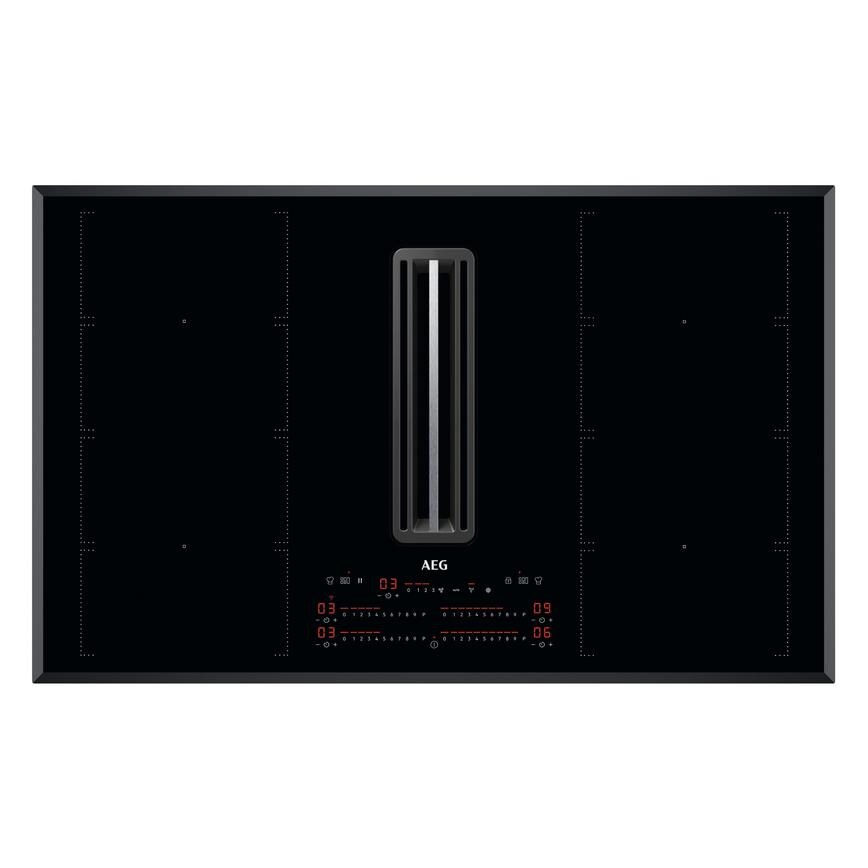 AEG CCE84779FB Hob with Integrated Extractor