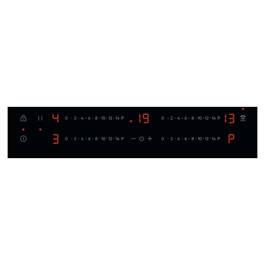 AEG Series 5000 TO64IA0HFB 60cm Black Electric Induction Hob Control Panel