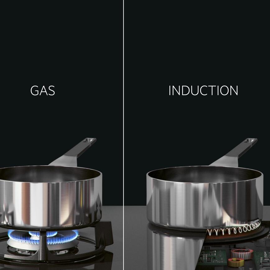 AEG Series 7000 IAX84411CB 80cm Black Electric Induction Hob