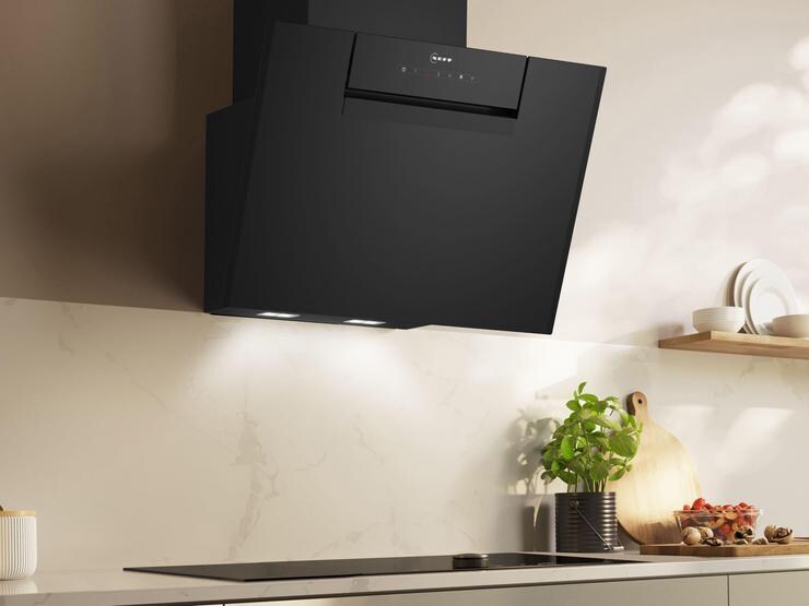 HNF2700 Neff Black Angled 60cm Cooker Hood