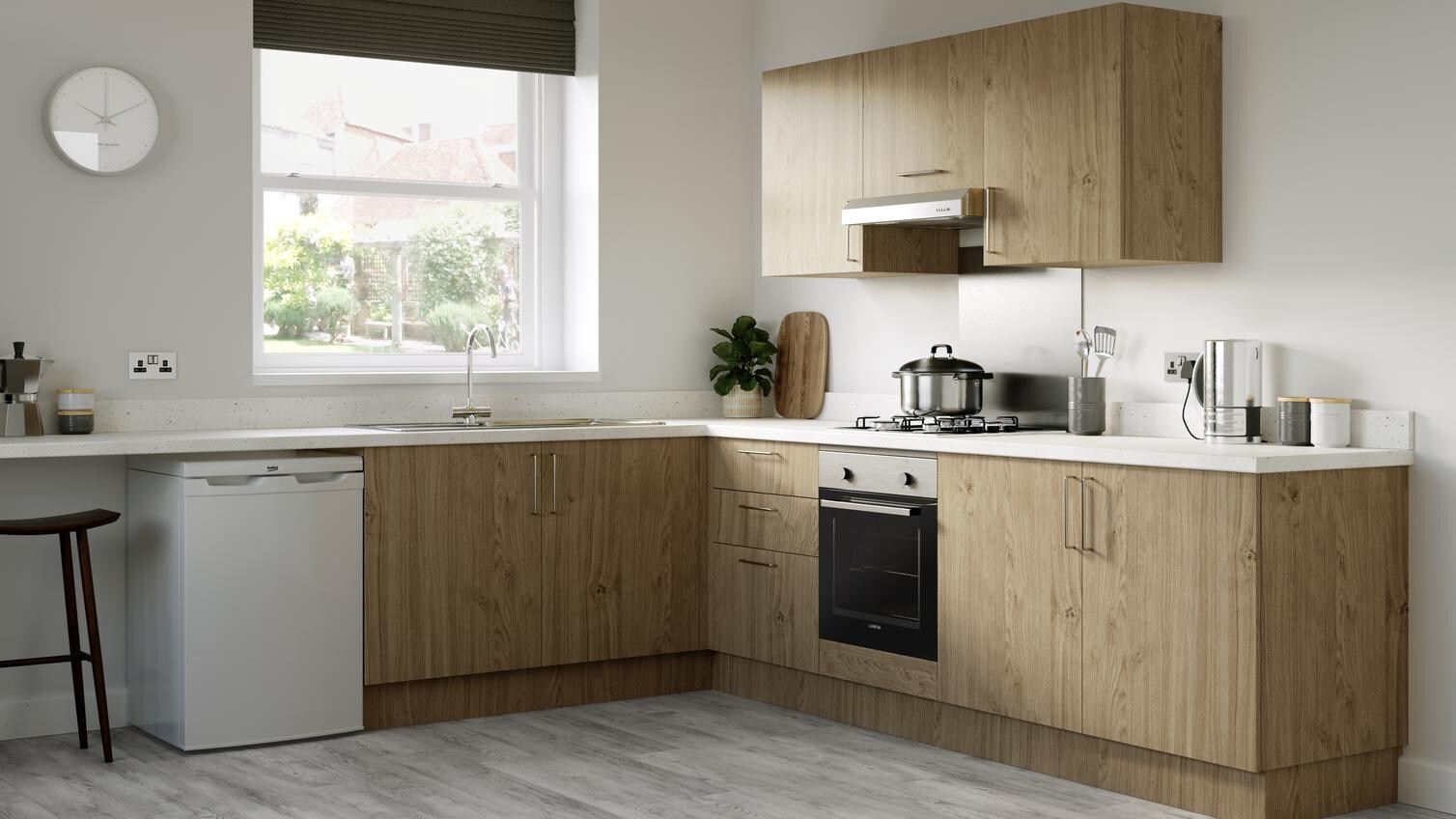 Greenwich Natural Oak kitchen