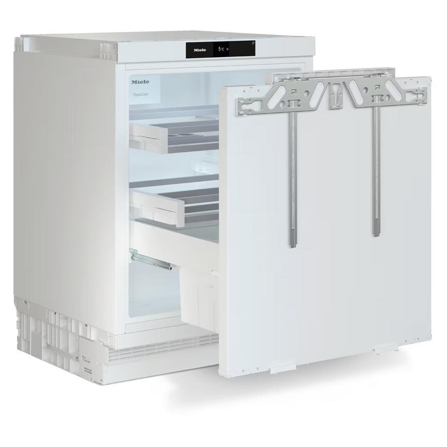 Miele BU White Fridge drawer 60cm Door Open Empty