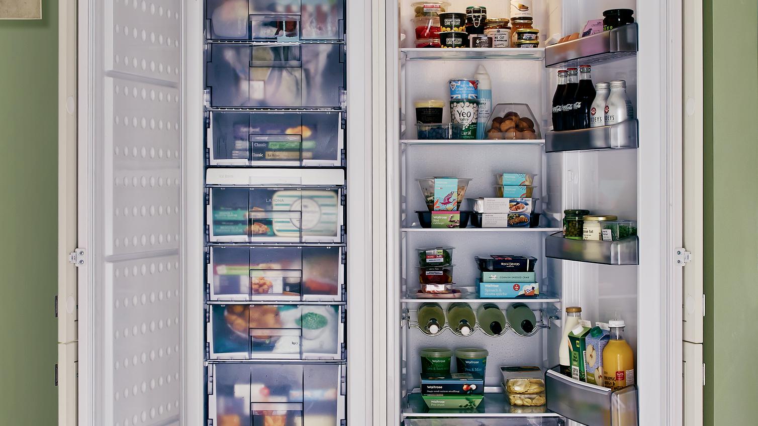 Lamona Integrated Full-Height Larder Fridge & Lamona Integrated Full-Height Frost Free Freezer