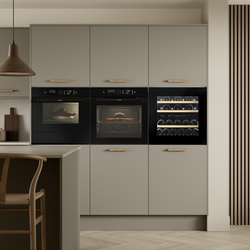 Lamona 60cm Built in Wine Cooler and Ovens