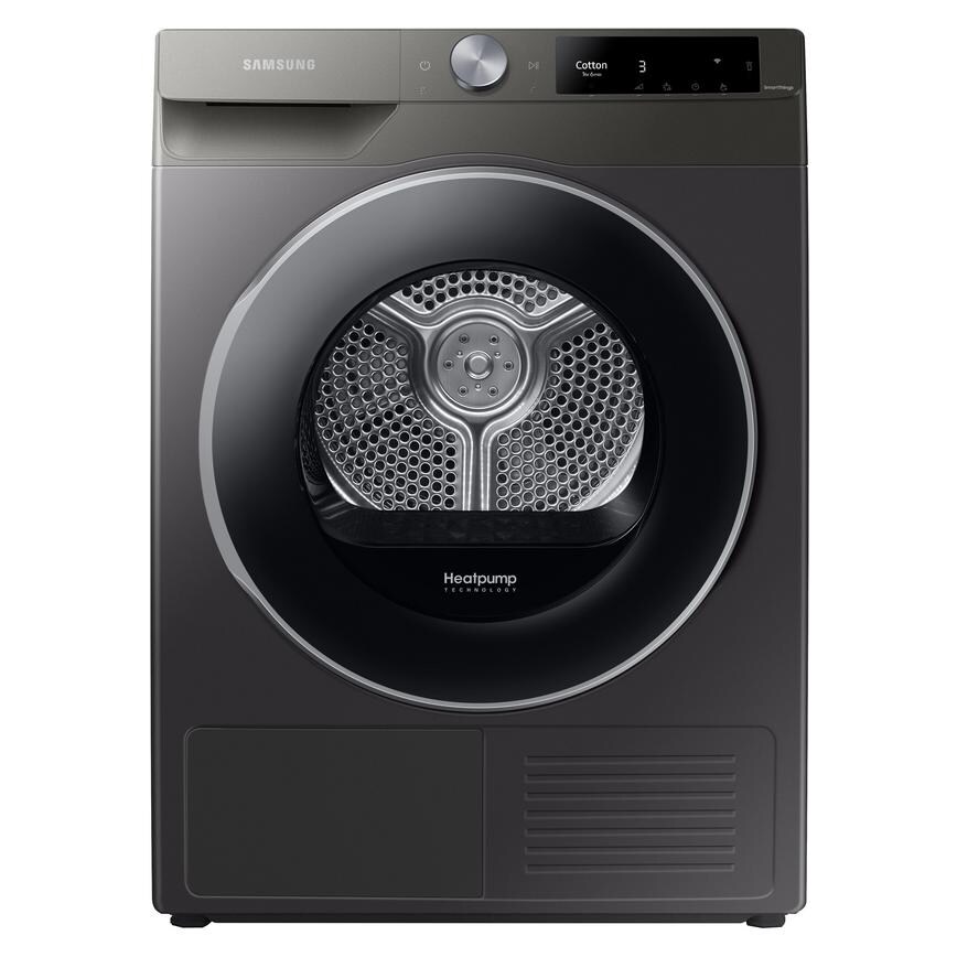 Samsung Series 6 DV90T6240LN/S1 Freestanding 9Kg Graphite Heat Pump Tumble Dryer