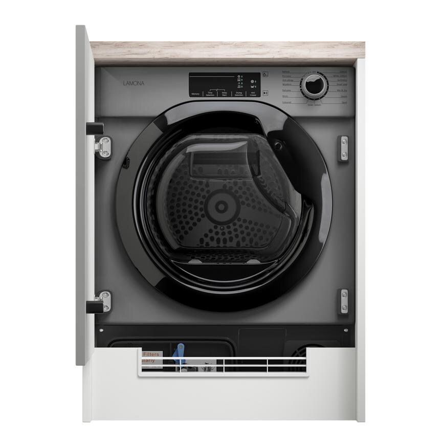 Lamona Integrated Tumble Dryer Graphite