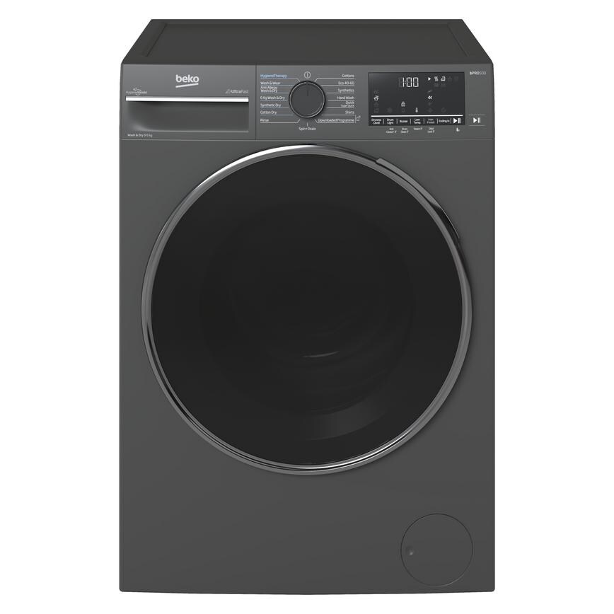 Beko B3D59644UG Freestanding 9Kg / 6Kg 1400rpm Graphite Washer Dryer