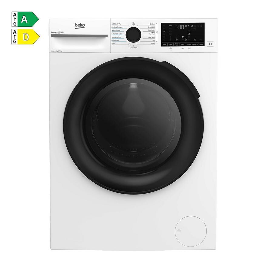 Beko Free Standing 85kg White Washer Dryer Primary