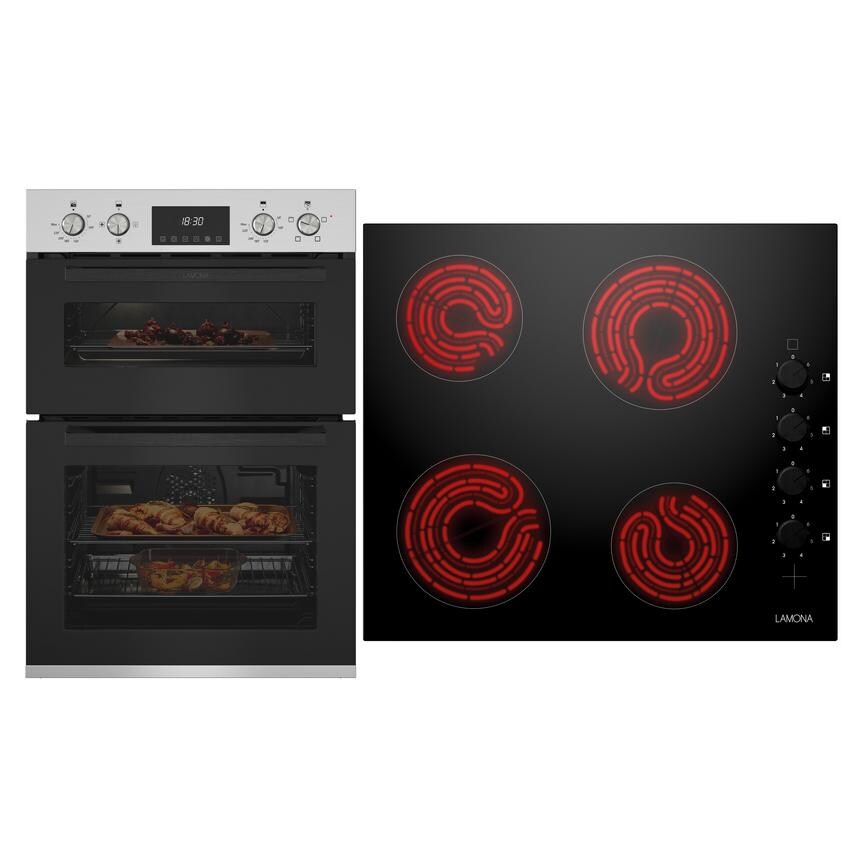 Lamona Double Oven Hob Package