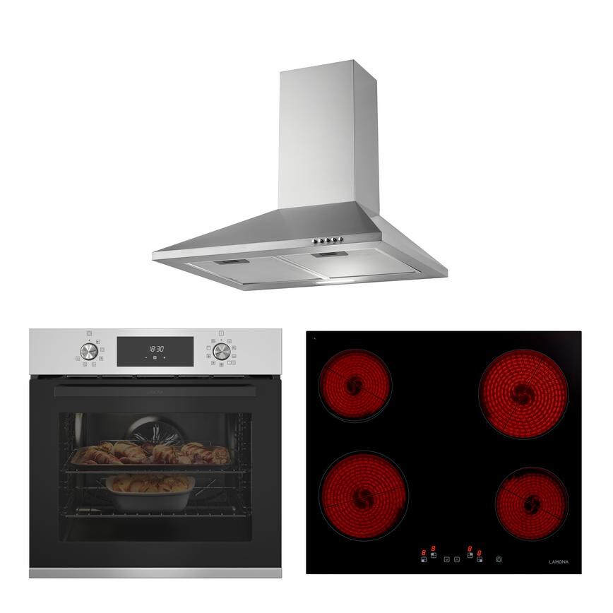 LMP9250 Oven Hob and Hood Cooking Package