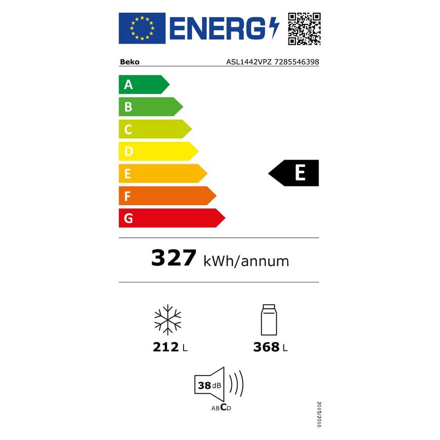FBQ6102 EU Energy Label Beko 90cm SBS ASL1442VPZ