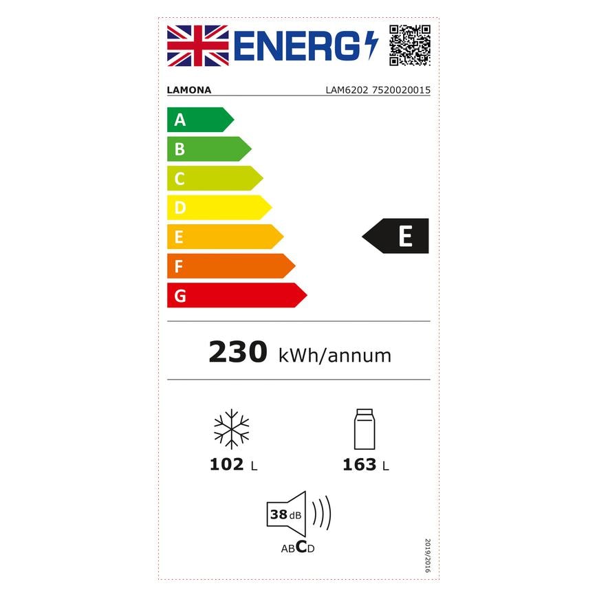 LAM6202 UK Energy Label