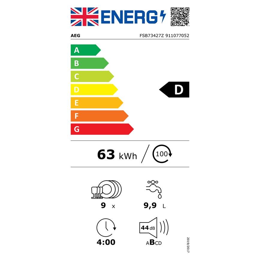 HAG8305 FSB73427Z Energy Label