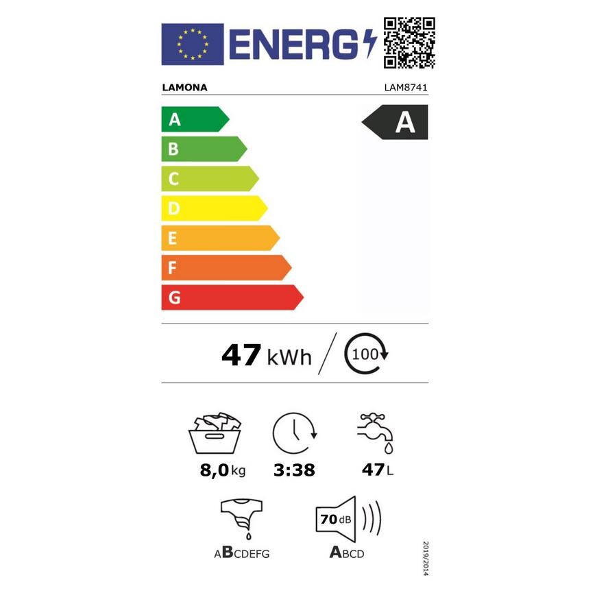 LAM8741 EU Energy Label