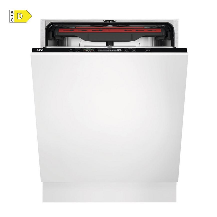 AEG FSK52917Z Integrated Full Size Black Control Panel Dishwasher Cut Out with Energy Rating