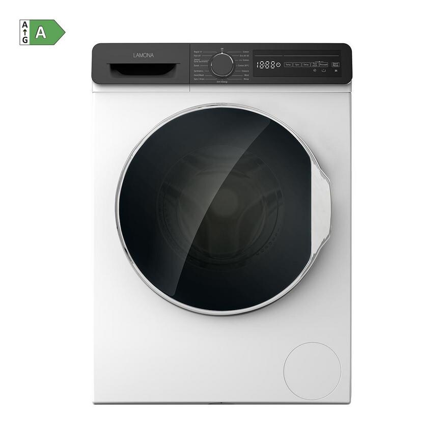 Lamona FLM8702 Freestanding 9Kg 1400rpm White Washing Machine