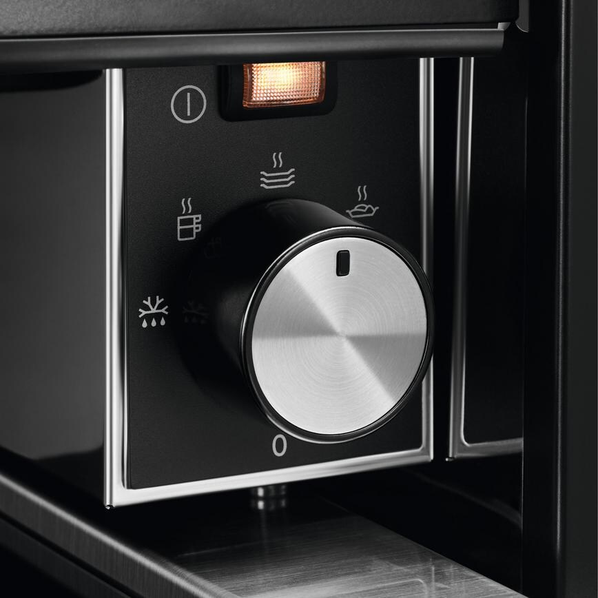 AEG Series 8000 OD8K11T 14cm Black Warming Drawer