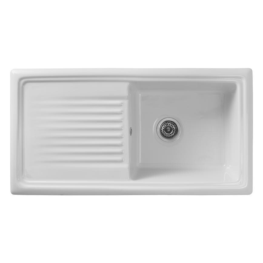Vitra Reversible Ceramic Single Bowl Sink With WAS5255