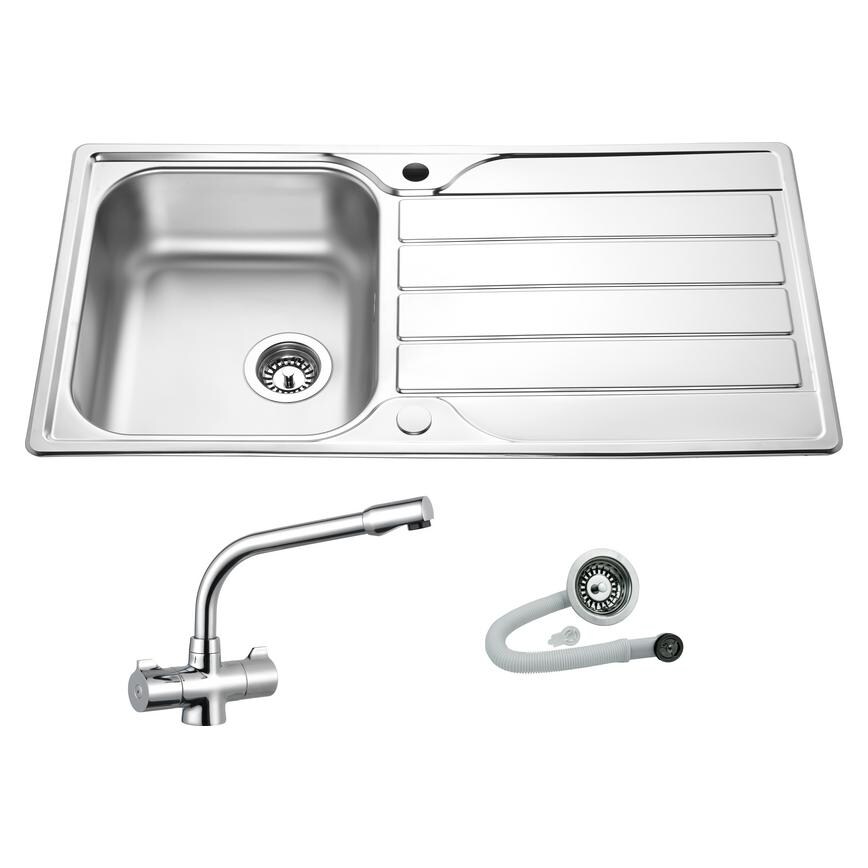 Hi Tech Tap and Rumworth Sink Package