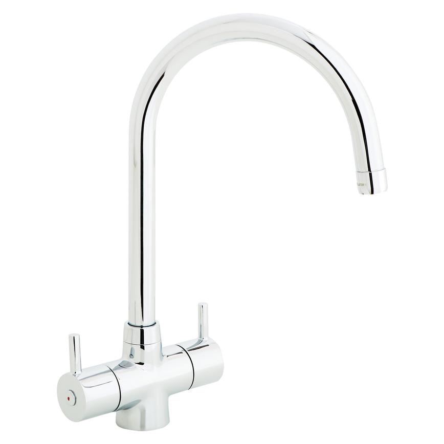 Rienza Single Flow Chrome Tap