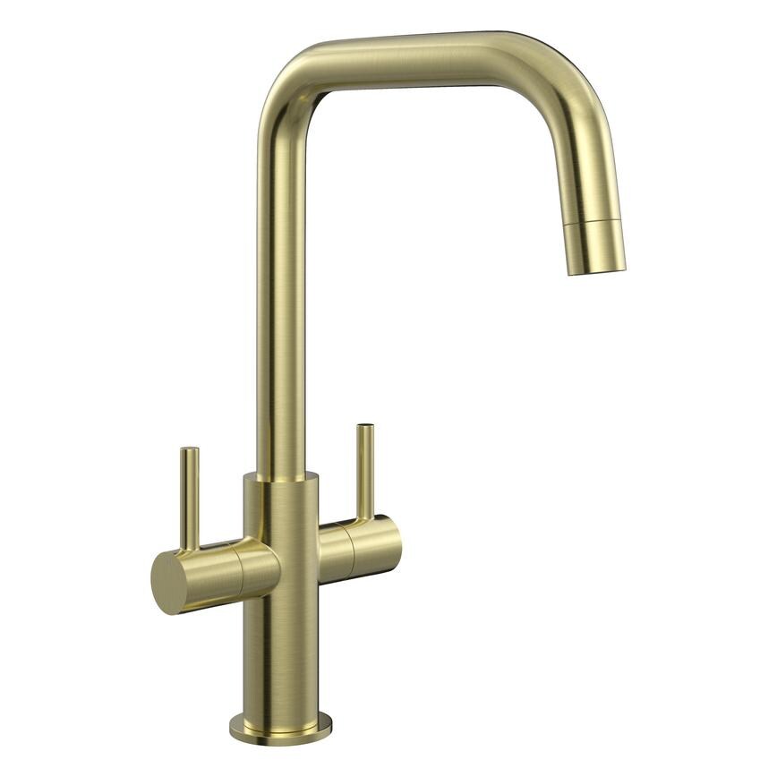 Radstone Right Angled Dual Lever Mixer Kitchen Tap