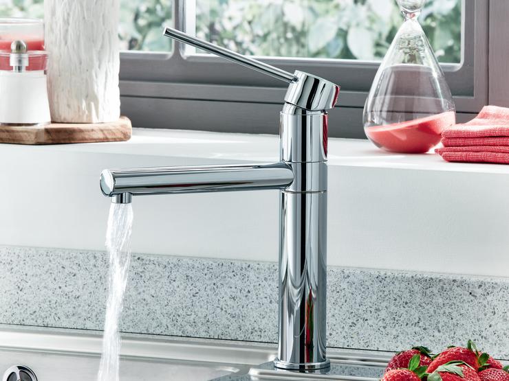 Lamona Chrome Laveno single lever tap