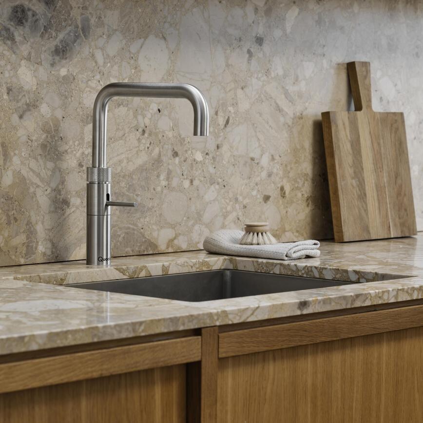 Quooker Fusion Square Stainless Steel Boiling Water Tap