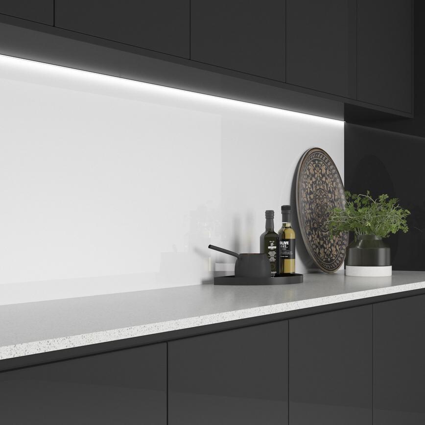 Bianco Gloss backboard