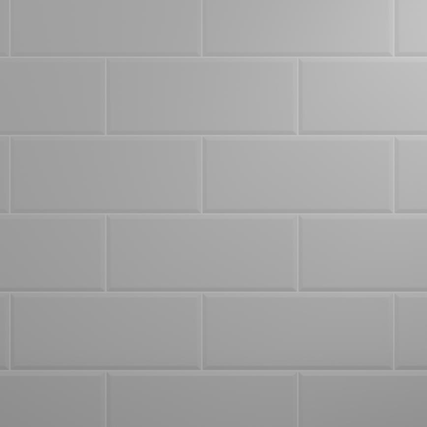 Grey Metro Tile Backboard Swatch