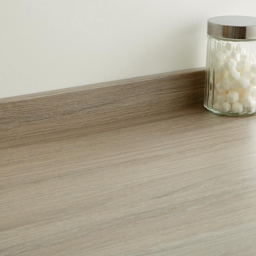 Grey Oak Effect Upstand