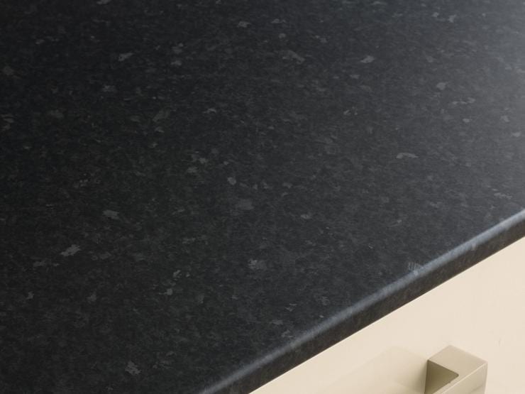 Black Granite Style Matt Laminate Worktop