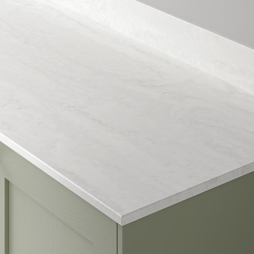 Marmo Bianco Acrylic Worktop