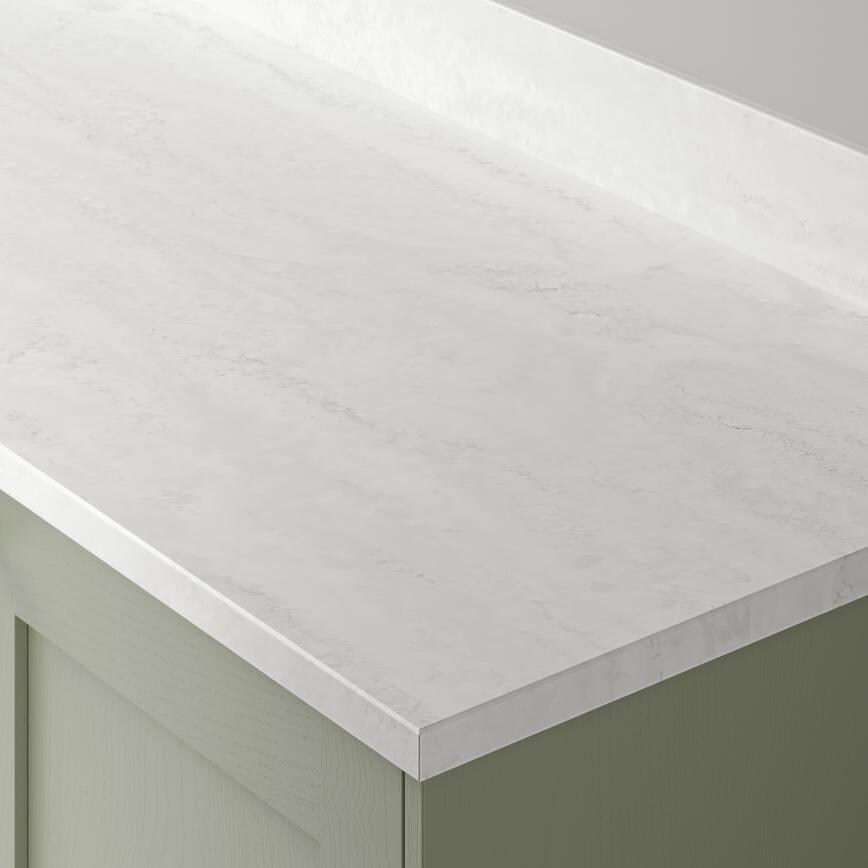 Marmo Bianco Acrylic Worktop