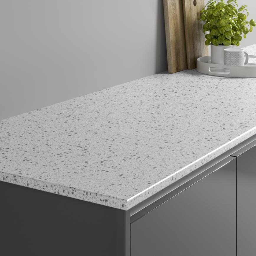 Sea Mist Acrylic 20mm Worktop